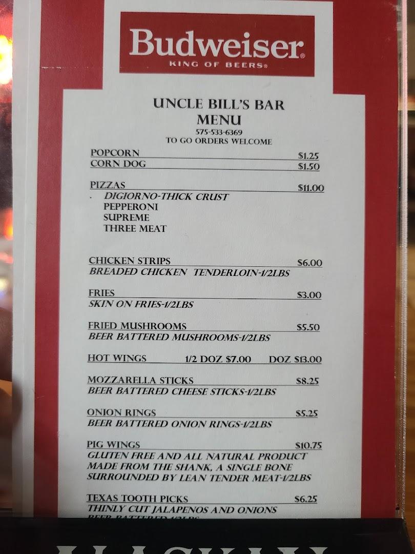 Uncle Bill's Bar
